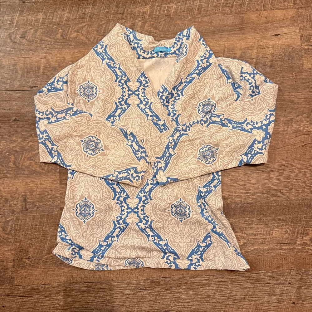 Catalina cloth faux Wrap top
